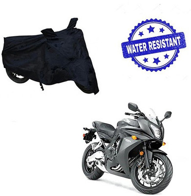 Atulit enterprises Two Wheeler Cover for Honda(CBR 650F, Black)