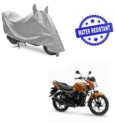 Atulit enterprises Waterproof Two Wheeler Cover for Suzuki(Sling, Silver)
