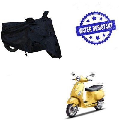 Atulit enterprises Two Wheeler Cover for Piaggio(Vespa SXL, Black)