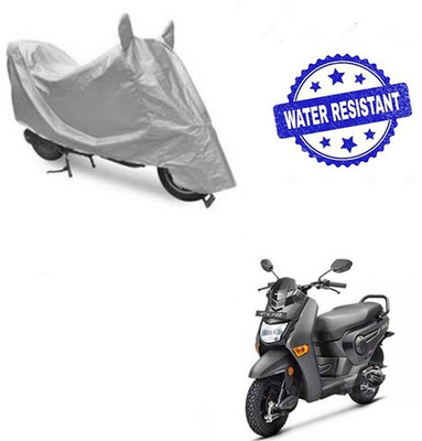 Atulit enterprises Two Wheeler Cover for Honda(Cliq, Silver)