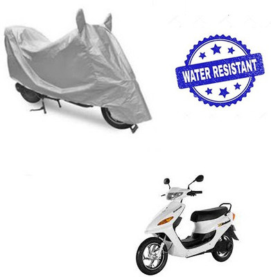 Atulit enterprises Two Wheeler Cover for Indus(Yo Electron, Silver)