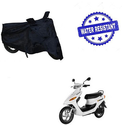 Atulit enterprises Two Wheeler Cover for Indus(Yo Electron, Black)