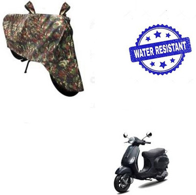 RPSENTTERPR Waterproof Two Wheeler Cover for Piaggio(Vespa LX, Multicolor)