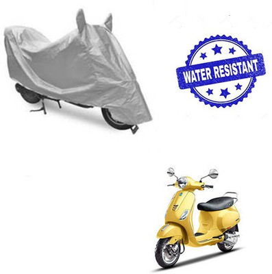 Atulit enterprises Two Wheeler Cover for Piaggio(Vespa SXL, Silver)