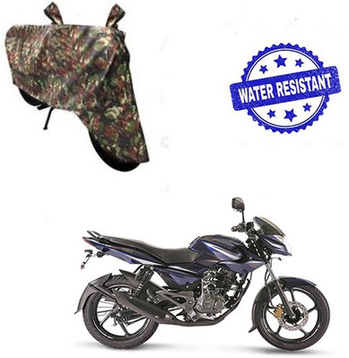 HYBRIDS COLLECTION Waterproof Two Wheeler Cover for Bajaj(Pulsar 135 LS DTS-i, Multicolor)