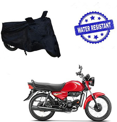 saanvi Two Wheeler Cover for Hero(CD Dawn, Black)