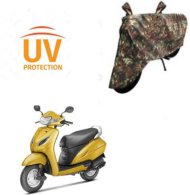 HYBRIDS COLLECTION Waterproof Two Wheeler Cover for Honda(Activa 3G, Multicolor)