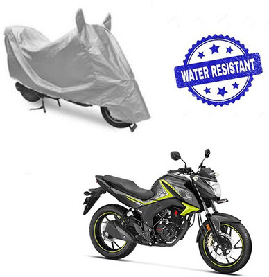 saanvi Two Wheeler Cover for Honda(CB Hornet 160, Silver)