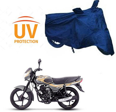RPSENTTERPR Waterproof Two Wheeler Cover for Bajaj(CT100, Blue)