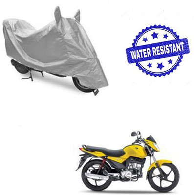 HYBRIDS COLLECTION Waterproof Two Wheeler Cover for Mahindra(Stallio, Silver)