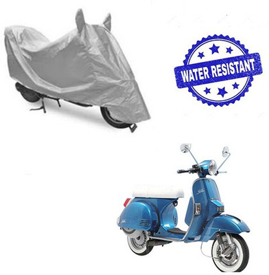 THE REAL ARV Waterproof Two Wheeler Cover for LML(Star Euro, Silver)