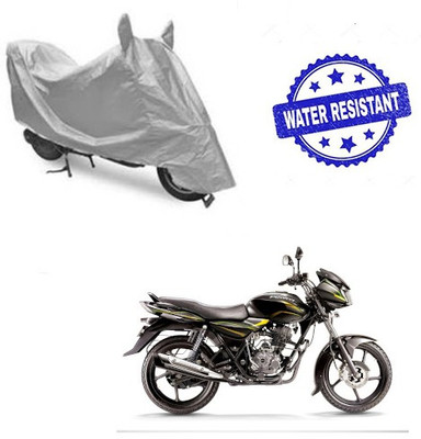THE REAL ARV Waterproof Two Wheeler Cover for Bajaj(Discover 100 DTS-i, Silver)