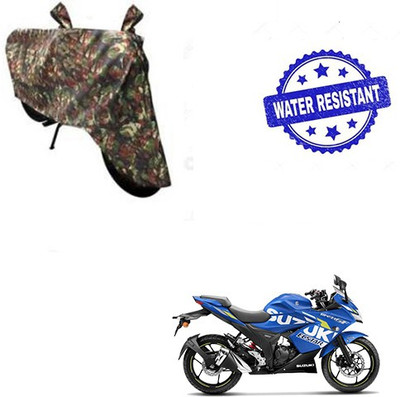 Atulit enterprises Two Wheeler Cover for Suzuki(Gixxer SF, Multicolor)
