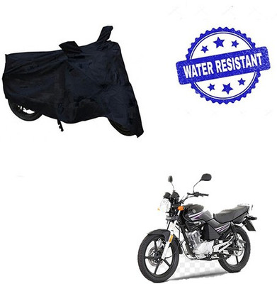 Atulit enterprises Two Wheeler Cover for Yamaha(Libero, Black)