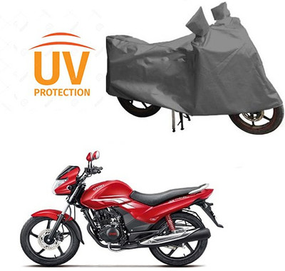 Atulit enterprises Waterproof Two Wheeler Cover for Hero(Achiever, Grey)