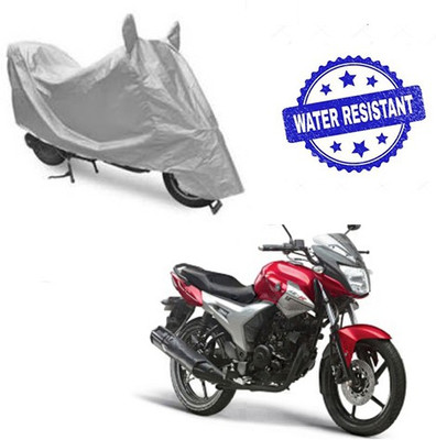 Atulit enterprises Waterproof Two Wheeler Cover for Yamaha(SZ X, Silver)