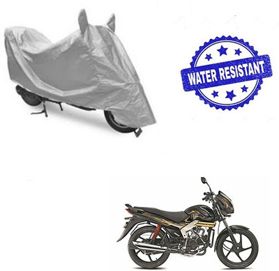 Atulit enterprises Two Wheeler Cover for Mahindra(Centuro, Silver)