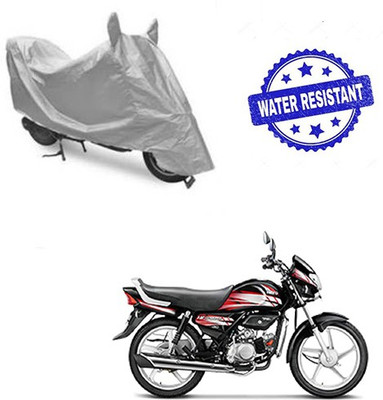 THE REAL ARV Waterproof Two Wheeler Cover for Hero(HF Deluxe, Silver)