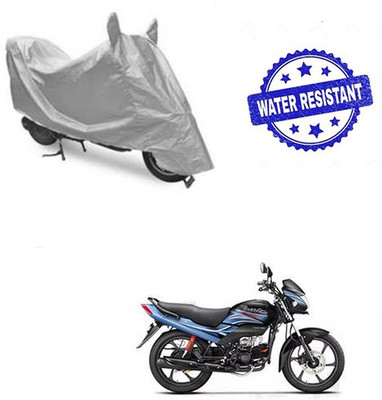 Atulit enterprises Two Wheeler Cover for Hero(Passion Plus, Silver)