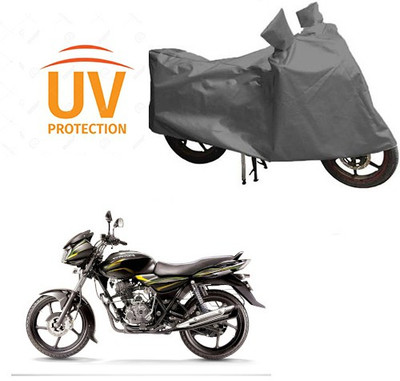 RPSENTTERPR Waterproof Two Wheeler Cover for Bajaj(Discover 100 DTS-i, Grey)
