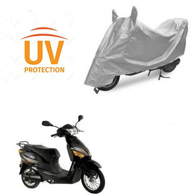 Atulit enterprises Two Wheeler Cover for Hero(Electric Zippy, Silver)