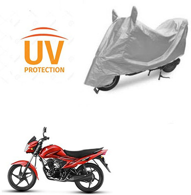 HYBRIDS COLLECTION Waterproof Two Wheeler Cover for Suzuki(Hayate, Silver)