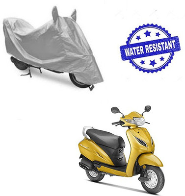 Gavya Two Wheeler Cover for Honda(Activa 5G, Silver)