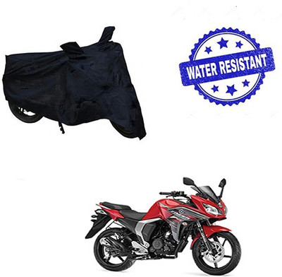 Atulit enterprises Two Wheeler Cover for Yamaha(Fazer, Black)