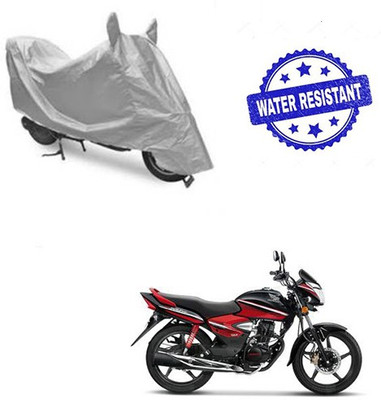 THE REAL ARV Waterproof Two Wheeler Cover for Honda(CB, Silver)