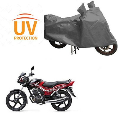 Atulit enterprises Waterproof Two Wheeler Cover for TVS(Star City, Grey)