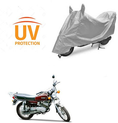 Atulit enterprises Waterproof Two Wheeler Cover for Yamaha(RX 100, Silver)