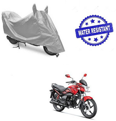 saanvi Two Wheeler Cover for Hero(Passion Xpro, Silver)