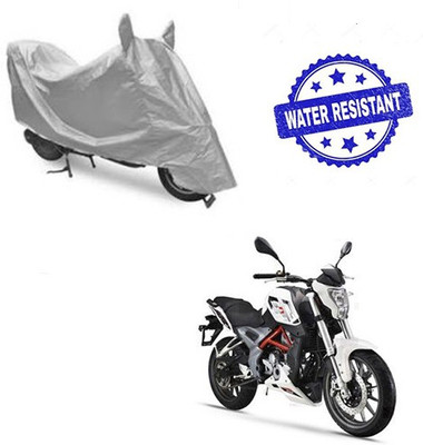 saanvi Two Wheeler Cover for DSK Benelli(TNT 25, Silver)