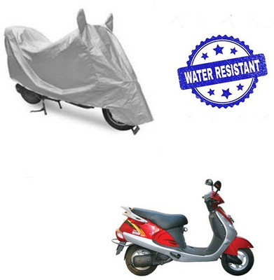 Atulit enterprises Two Wheeler Cover for Kinetic(Nova, Silver)