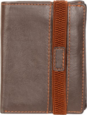 Leatherman Fashion Men Formal, Casual Brown Genuine Leather Wallet(6 Card Slots)