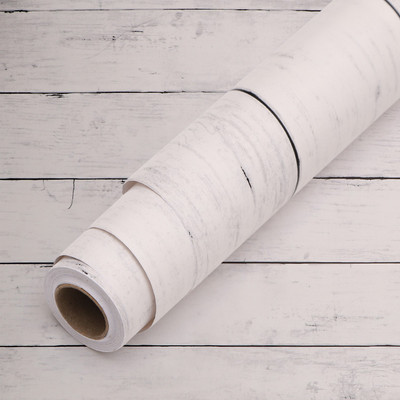 iSpace Vinyl Abstract White Wallpaper(L x W: 45 cm x 500 cm)