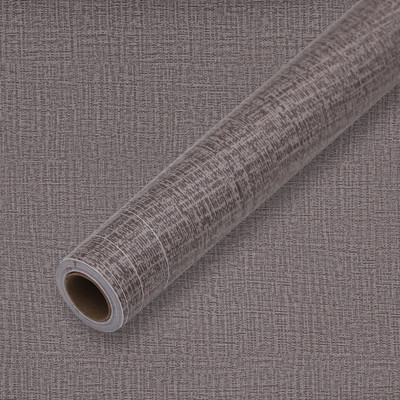 iSpace Vinyl Abstract Brown Wallpaper(L x W: 500 cm x 45 cm)