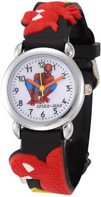 SHANVI CREATION DG-04-2014 Spiderman Black Analog watch cute kids multicolour spiderman watch Analog Watch - For Girl's and Boy's Spiderman Black Analog watch Analog Watch - For Men SHANVI CREATION DG-04-2014 Spiderman Black Analog watch cute kids multicolour spiderman watch Analog Watch - For Girl's and Boy's Spiderman Black Analog watch Analog Watch - For Men