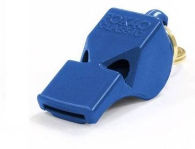 UE Ind Fox 40 Classic CMG Pealess Whistle With Lanyard COMBO Blue (2Pcs) Pealess Whistle(Blue, Pack of 2)