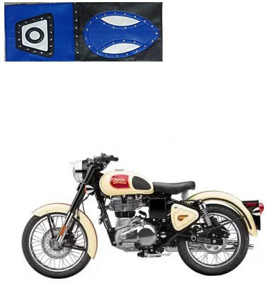 CARIZO CBIKE7696 Single Bike Seat Cover For Royal Enfield Classic 500