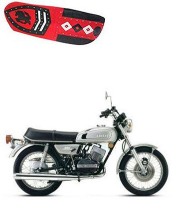 CARIZO CBIKE8271 Single Bike Seat Cover For Yamaha RX 100