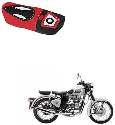 CARIZO CBIKE7867 Single Bike Seat Cover For Royal Enfield Classic Chrome