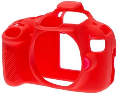 IJJA Camera Silicone Protective Camera Case Cover Compatible with 1200D (Red)  Camera Bag(Red)