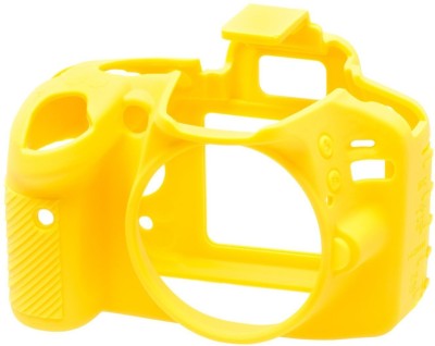 IJJA Camera Silicone Protective Camera Case Cover Compatible with Nikon D3200 (Yellow)  Camera Bag(Yellow)