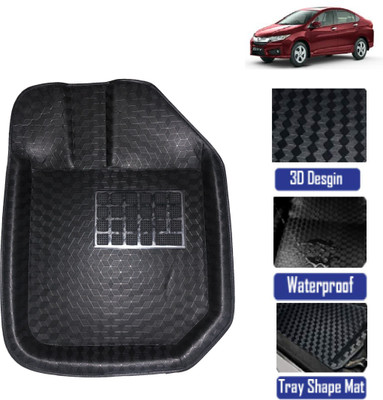 RKPSP PVC 5D Mat For  Honda City i-Dtec(Black)