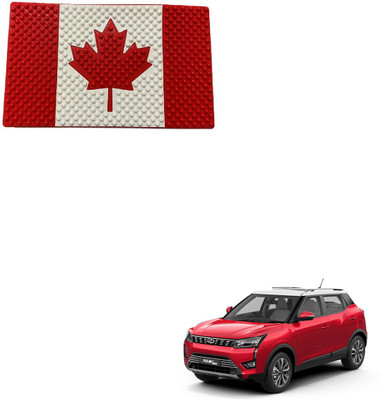 SEMAPHORE Rubber Standard Mat For  Mahindra XUV 300(Red, White)