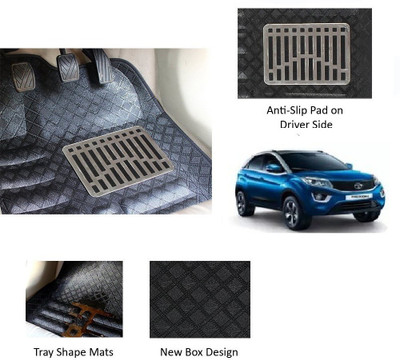 RKPSP Polyutherine 5D Mat For  Tata Nexon(Black)