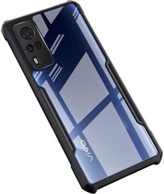 Vlmbr mobilecover Flip Cover for VIVO Y51, VIVO Y51A, VIVO Y31(Black, Transparent, Camera Bump Protector, Pack of: 1)