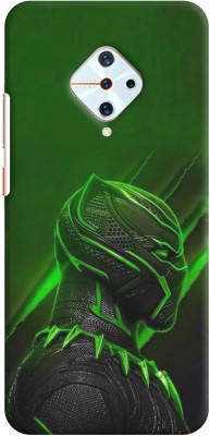 NDCOM Back Cover for VIVO S1 PRO(Green, Black, Hard Case, Pack of: 1)