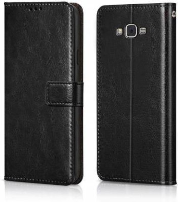 Urban Tech Flip Cover for Samsung Galax J2 ProFlip Case | Magnetic Closure | Shock Proof Wallet Flip Cover(Black, Magnetic Case, Pack of: 1)